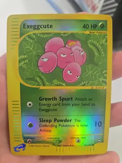 Pokemon Exeggcute 76/147 Aquapolis Reverse Holo Card - Image 1