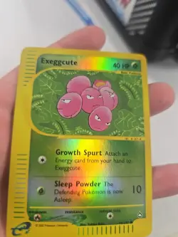 Pokemon Exeggcute 76/147 Aquapolis Reverse Holo Card - Image 3