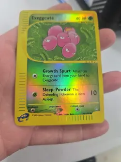 Pokemon Exeggcute 76/147 Aquapolis Reverse Holo Card - Image 4