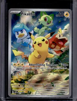 2023-25 Pokemon SV Black Star Promos - SVP EN Pikachu VAR #027b - Image 1