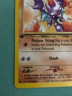 Gligar Common 1st Edition Neo Genesis Pokemon 59/111 - Image 4