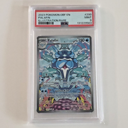 Pokemon PSA 9 Palafin OBF #200 MINT Illustration Rare 2023 English - Image 5