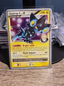 Pokemon TCG Luxray GL Lv.X 109/111 Rising Rivals Holo - Image 1