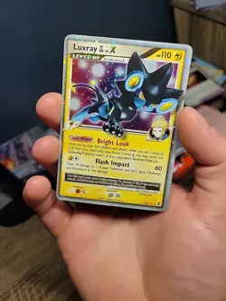 Pokemon TCG Luxray GL Lv.X 109/111 Rising Rivals Holo - Image 4