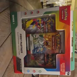 Pokemon First Partner Illustration Collection Series 1 Box Charmander Squirtle - Image 1