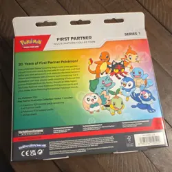 Pokemon First Partner Illustration Collection Series 1 Box Charmander Squirtle - Image 3