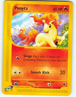 Ponyta - 126/165 Expedition Base Set - Pokemon TCG - 2002 - Image 1