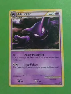 Haunter 35/102 Triumphant Regular Pokemon, LP - Image 1