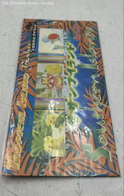 Vintage 1998 Pokemon TCG Multicolor Tropical Island Beach Card Game Set Of 3 - Image 4