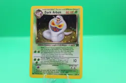 Dark Arbok 2/82 Holo Rare Team Rocket Pokemon MP - Image 1