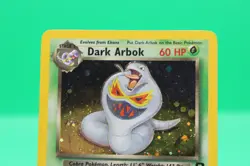 Dark Arbok 2/82 Holo Rare Team Rocket Pokemon MP - Image 2