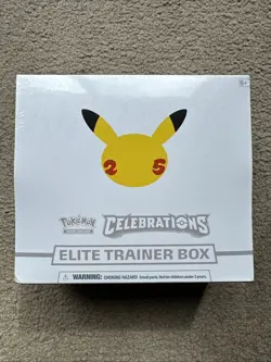 Pokemon TCG: 25th Anniversary Celebrations Elite Trainer Box (2021) 820650809439 - Image 1