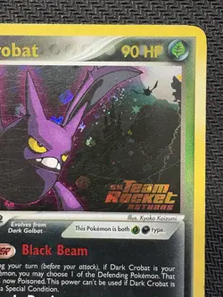 Pokemon TCG Dark Crobat EX Team Rocket Returns Reverse Holo Stamped 3/109 2004 - Image 3
