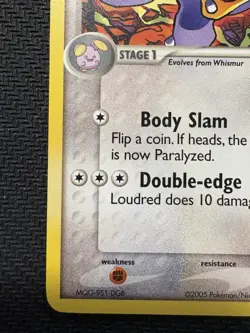 Pokemon State Championships Promo Card Loudred 35/106 EX Emerald Set TCG - Image 5