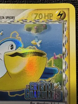 Pokemon Pelipper Crystal Guardians Delta Species Reverse Holo Stamp NM Near Mint - Image 3