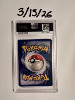 Pokemon TCG Base Set Shadowless Charmeleon 24/102 Uncommon PSA 9 1999 - Image 2