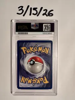 Pokemon Team Rocket Imposter Oak's Revenge 76/82 1st Edition Uncommon PSA 8 2000 - Image 2