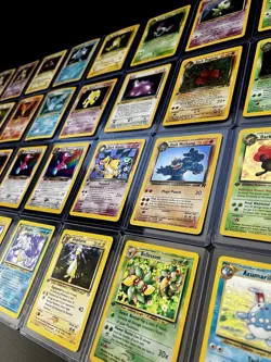 Vintage Pokemon Card Binder WOTC Lot Holos Shadowless Base Set 1st Ed NM/LP - Image 4