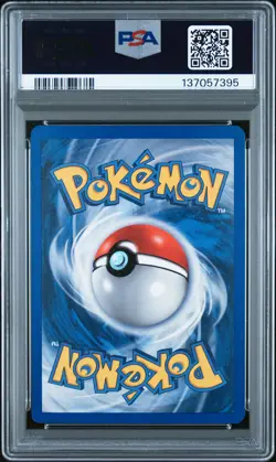 2005 POKEMON EX EMERALD #55 MEDITITE-REVERSE FOIL PSA 9 - Image 2