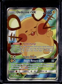 2019 Pokemon SM Unbroken Bonds Dedenne GX Promos #195a /214 - Image 1