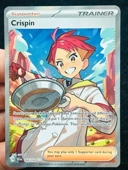 Crispin 164/142 - LP - NM - Pokemon TCG Card - FA - SCR - Image 1