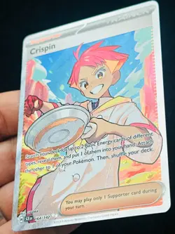 Crispin 164/142 - LP - NM - Pokemon TCG Card - FA - SCR - Image 2
