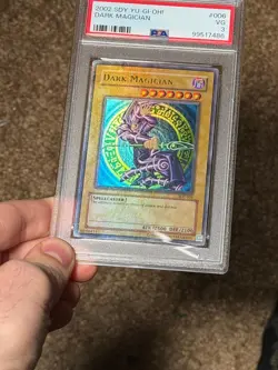 Dark Magician SDY-006 FOIL BLEED ERROR Yugioh PSA 3 *486 - Image 4