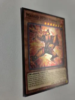 Masked HERO Furnace MZMU-EN015 Super Rare Yugioh Maze of Muertos 1st Edition - Image 2