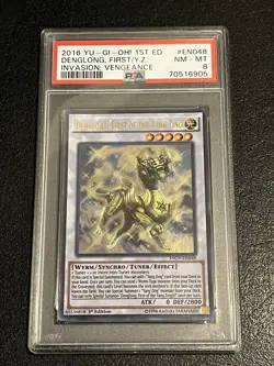 2016 Yu-Gi-Oh! 1st Ed Denglong #EN048 PSA 8 - Image 1