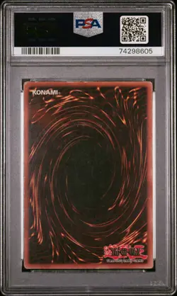 Blue Eyes White Dragon SDK-001 Ultra Rare FOIL BLEED Yugioh PSA 4 *605 - Image 2