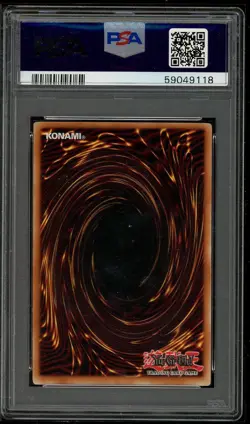Dark Magician SDY-006 INK ERROR + FOIL SHIFT Yugioh PSA 6 *118 - Image 2