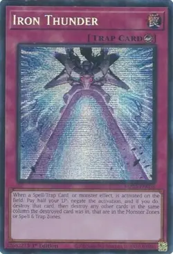 Iron Thunder - 1st Edition 2025 Mega-Pack NM YuGiOh - Image 1