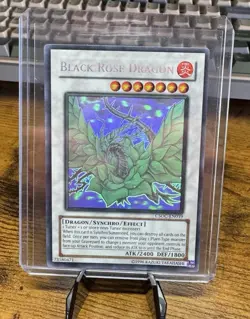 Black Rose Dragon (Ghost Rare) CSOC-EN039 Crossroads of Chaos Unlimited - Image 2