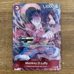 One Piece Card Game Monkey.D.Luffy P-006 Championship 2023 English - Image 1