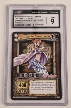 2006 Nami One Piece - Passage To The Grand Line - CH098 - English Version CGC 9 - Image 1