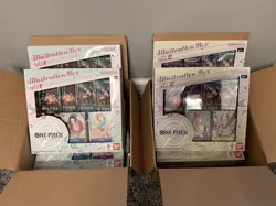 One Piece Illustration Box Volume 1 & 2 Set (Bundle of 2 Boxes - 1 of each) - Image 1