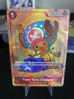 One Piece Premium Booster The Best Tony Tony Chopper ST01-006 Alternate Art NM - Image 1