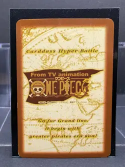 Luffy Straw Hat Pirates Hyper Battle Holo Vintage Carddass One Piece Bandai s40 - Image 2