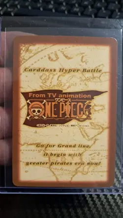 BANDAI One Piece Hyper Battle LUFFY PIRATES S40 HOLO FOIL SCARCE EARLY CARD - Image 2