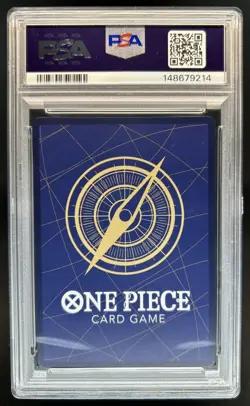 2025 One Piece Bandai Card Games Fest Monkey D Luffy #OP07-073 PSA 10 GEM MINT - Image 2