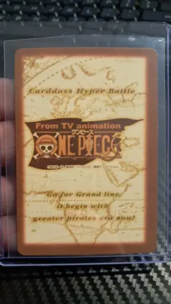 BANDAI One Piece Hyper Battle S82 LUFFY CREW PIRATES HOLO FOIL SCARCE EARLY CARD - Image 2