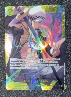 Trafalgar Law OP10-119 SEC One Piece TCG. NOT THE REPRINT! - Image 1