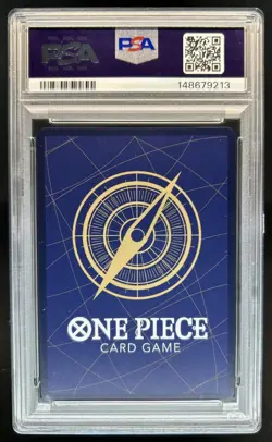2025 One Piece Bandai Card Games Fest Monkey D Luffy #OP07-073 PSA 10 GEM MINT - Image 2