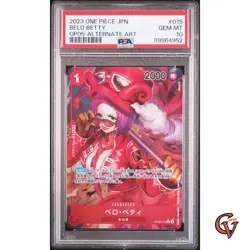 PSA 10 One Piece Belo Betty OP05-015 R Parallel Awakening of the New Era Card - Image 1