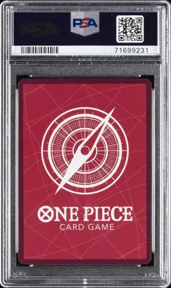 2022 ONE PIECE OP01-ROMANCE DAWN ALTERNATE ART #002 TRAFALGAR LAW PSA 10 - Image 2