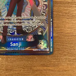 One Piece Sanji A Fist Of Divine Speed (OP11) SP Alternate Art 119 - Image 2