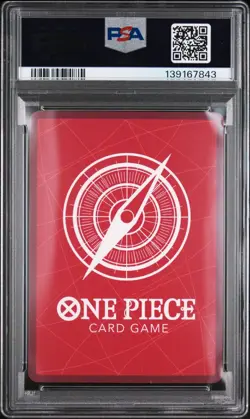 2025 One Piece Shanks PSA Magazine Exclusive Alt Leader OP09-001 PSA 10 - Image 2
