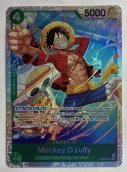 One Piece TCG - Monkey.D.Luffy - PRB02-005 Premium Booster SR Eng NEAR MINT 2025 - Image 1