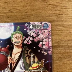 One Piece Zoro-Juurou OP05-067 CS 25-26 Event Pack PROMO CHAMPIONSHIP STAMP - Image 5