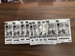 10 PACK LOT of SEALED 2026 One Piece Tournament VOL 1 Packs (7D) - Image 1